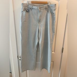 Old Navy Extra High Rise Sky-High Wide Leg